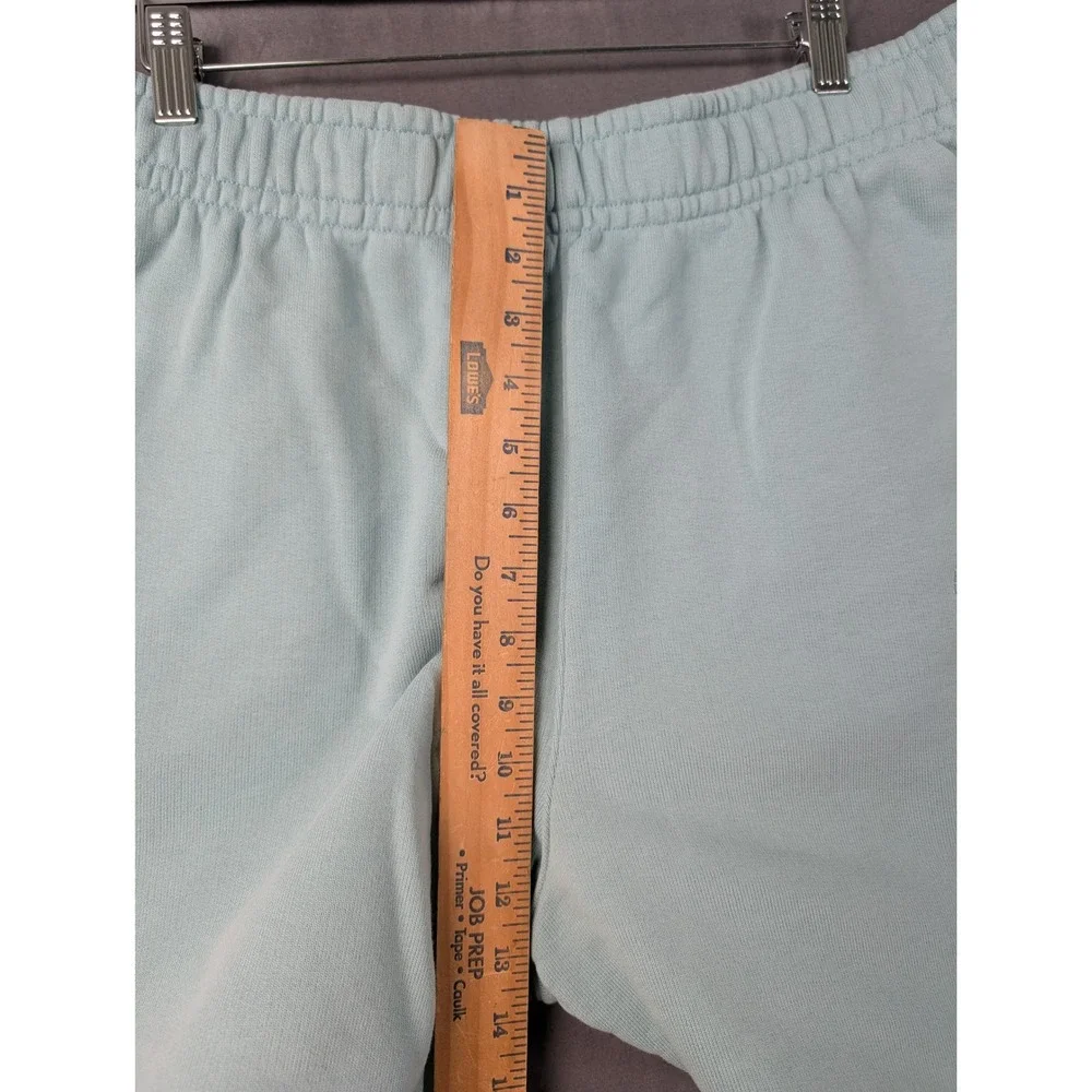 Air Jordan Wordmark Fleece Shorts Igloo Blue Mens Size XL FJ0696-340